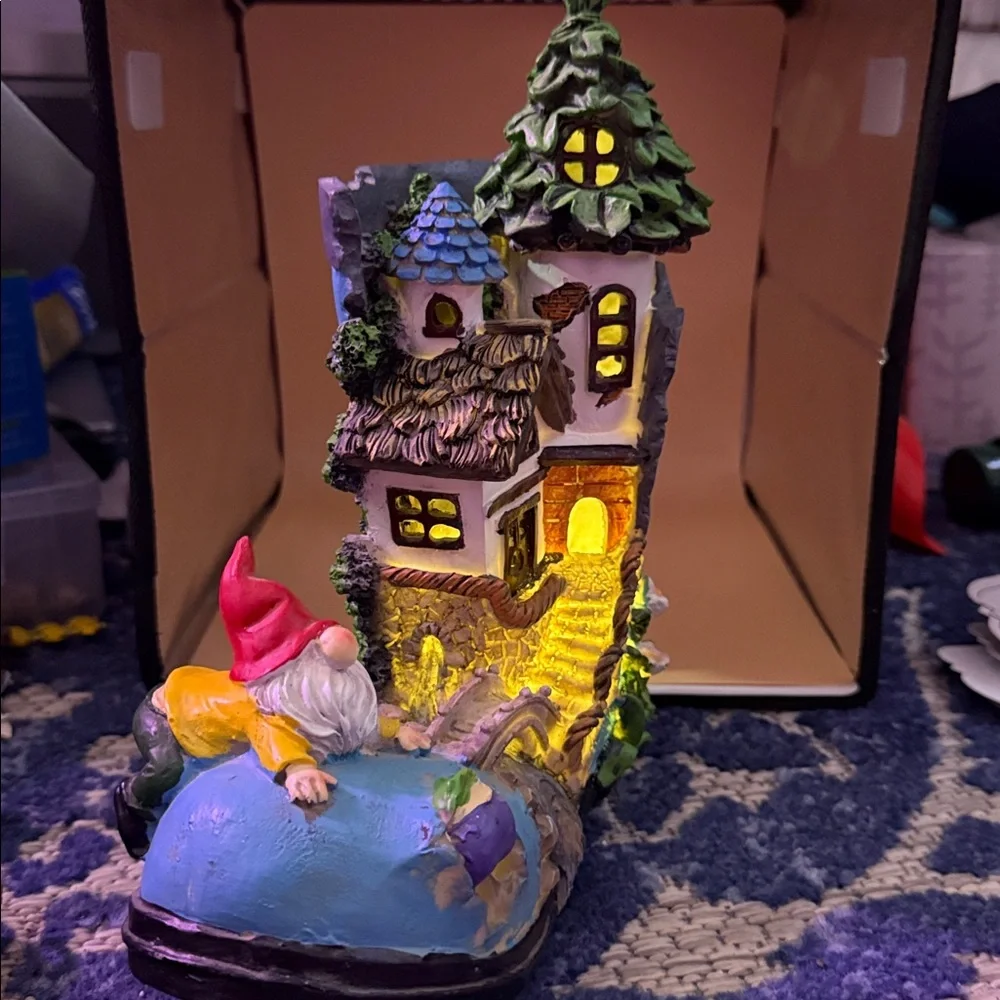 Whimsical Gnome House Night Light - Picture 6 of 9
